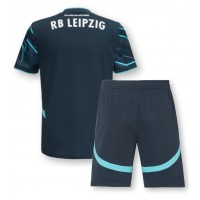 Dětský fotbalový dres RB Leipzig 2024-25 Třetí Krátký Rukáv (+ trenýrky)